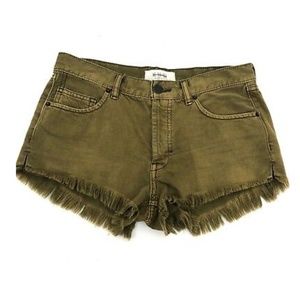 We The Free soft and relaxed cutoff shorts